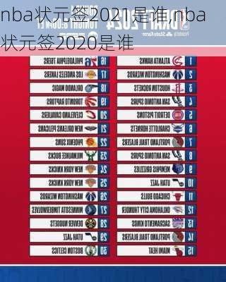 nba状元签2021是谁,nba状元签2020是谁