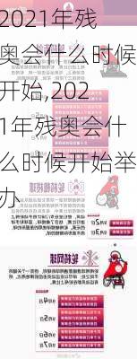 2021年残奥会什么时候开始,2021年残奥会什么时候开始举办