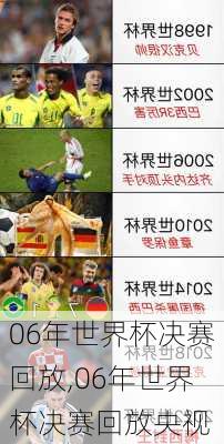 06年世界杯决赛回放,06年世界杯决赛回放央视